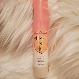 New Too Faced Mattifying setting spray